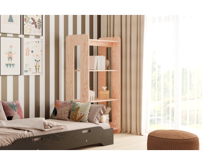 Regał dla dzieci DRONE Montessori Drewniany