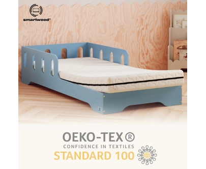 Materac piankowy dla dziecka 16 cm Średnia twardość (H2) - rozmiar XL