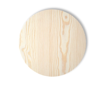 Okrągły element z sklejki sosnowej