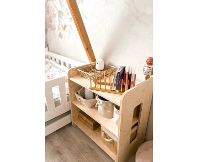 Regał dla dzieci MIMI RG Montessori Drewniany