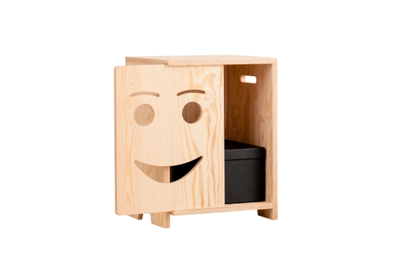 Szafka nocna dla dzieci KAPI Montessori Drewniana