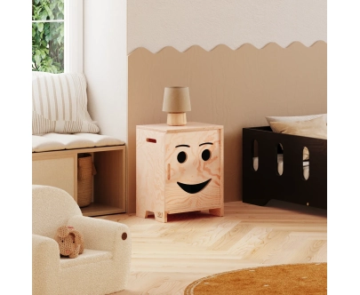 Szafka nocna dla dzieci KAPI Montessori Drewniana