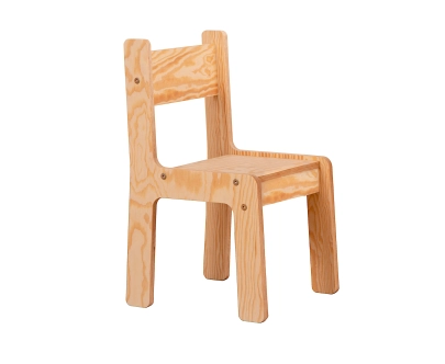 Krzesełko dla dzieci MIMI KR Montessori Drewniane