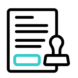 Animacja przedstawiająca przybijanie pieczątki